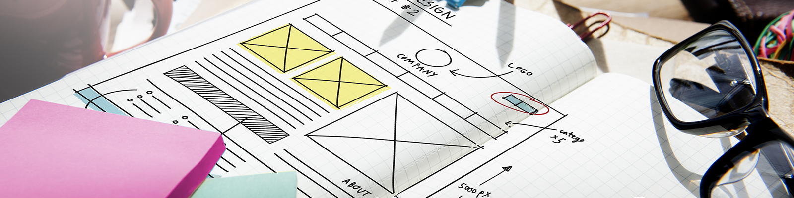 web design wireframing